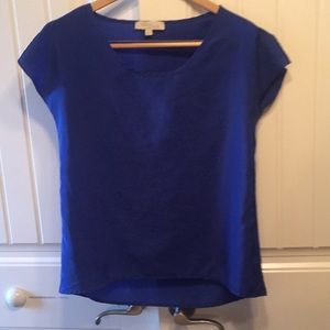 Olive & Oak Royal Blue Blouse Small